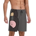 thumbnail image 5 of KLL Vinyl Records for Men's 1-Pack Shorts,Sleep Pajama Shorts for Men Soft Pj Shorts Men's Pajama Bottoms Sleepwear -3X-Large, 5 of 7