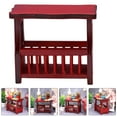 thumbnail image 6 of TAILTOSS Magazine Rack Red Synthetic Material 1Pcs Mini House Scenery, 6 of 11