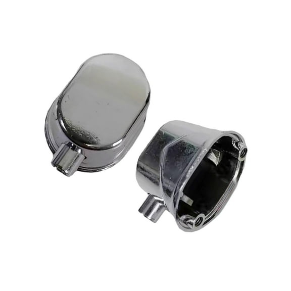 Rushawy 2 Pieces Snare Drum Set Lug Snare Drum Parts for Snare Drum Bass Drums Parts Single Head