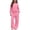 Pink, variant on Rciityk Girls Sweatsuit Solid Color Fleece Lined Long Sleeve Hoodies and Elastic High Waist Wide Leg Sweatpants Tracksuit, Size 5-14Y