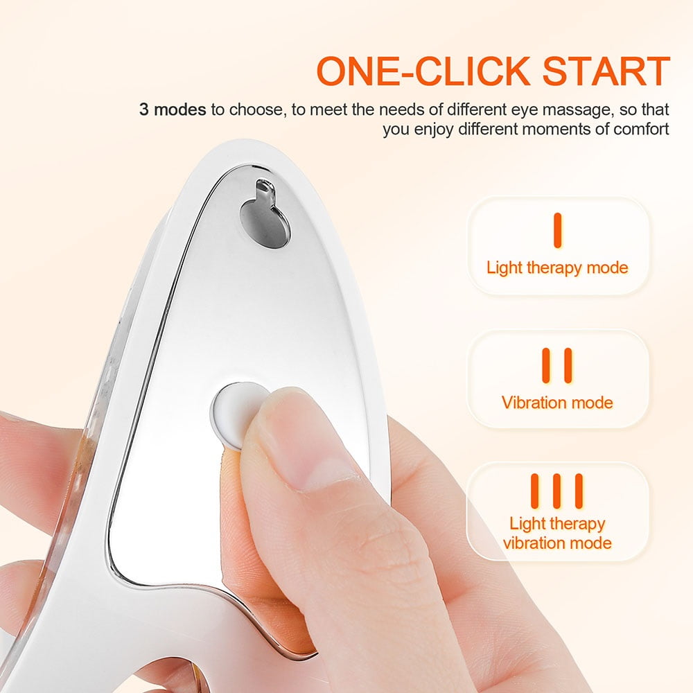 Anti-aging Eye Massager LED Photon Therapy Relax Fatigue Relief Lighten Dark Circles Smooth Eye