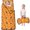Hedgehog and Apple Orange Pattern, variant on Hedgehog and Deer Grey Pattern Teens Toddler Nap Mat with Pillow, Sleeping Mat Bag for Preschool Daycare 59"x22"