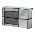 thumbnail image 2 of Cubierta de unidad de aire acondicionado de ventana exterior con cinturón de fijación, lámina de aluminio a prueba de polvo para unidades exteriores, potencia 1P, 2 of 9