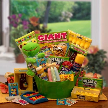 GBDS Hip Hoppin Fun Easter Activity Pail- Easter Basket for child