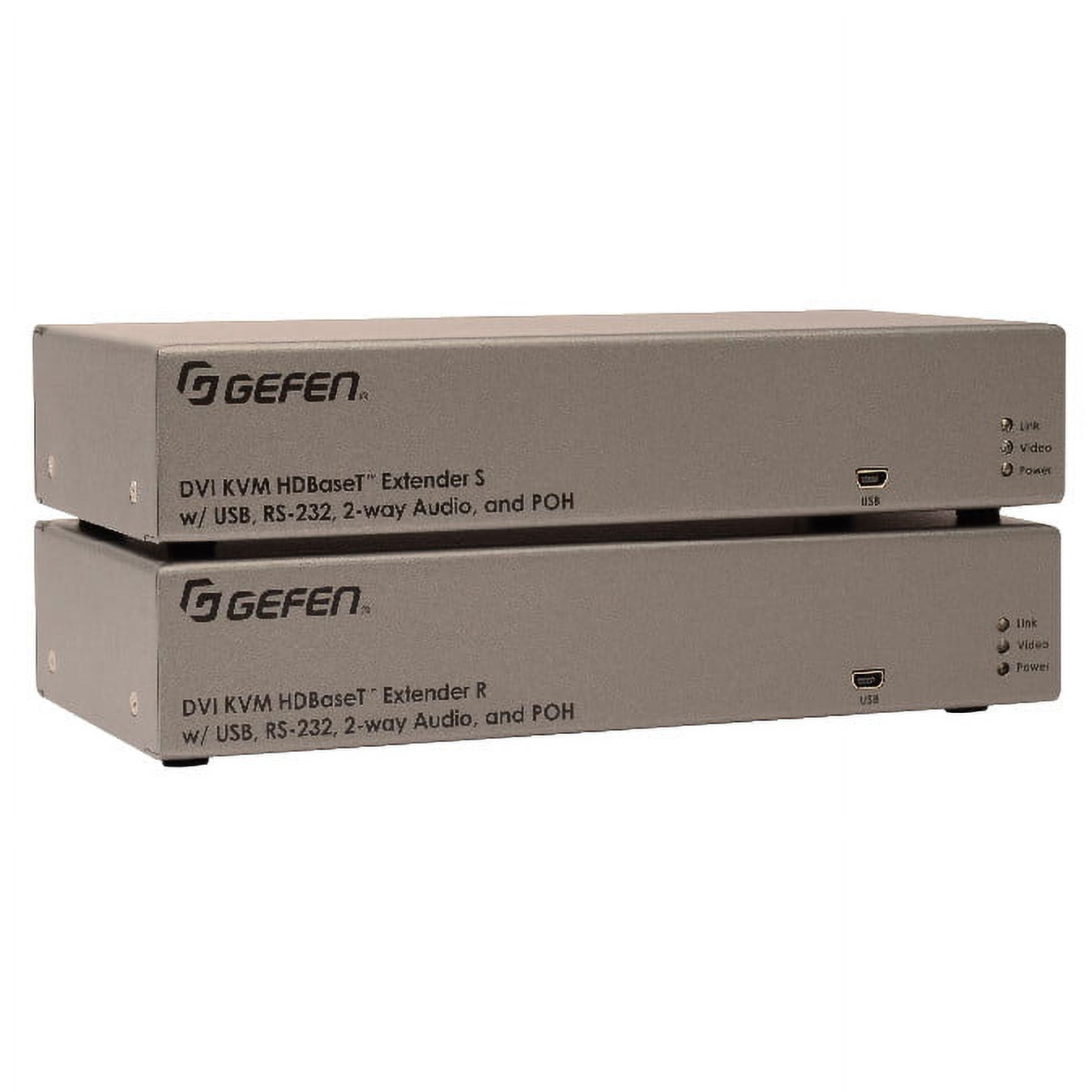 Gefen DVI KVM HDBaseT 2.0 Extender ?w/ RS-232 and 2-Way Audio???