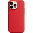 thumbnail image 4 of Suitable for  iphone14 Pro liquid silicone phone case with MagSafe-Chalk Pink, 4 of 5