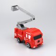 thumbnail image 4 of 4pcs modelos de camiones de lucha contra incendios adornados adornos de adornos para automóvil para fiesta para fiesta, 4 of 5