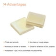 thumbnail image 4 of Uxcell 50Pcs Mosaic Tiles, Micro Glass Tiny Mini Mosaic Tile DIY Hobbies Handmade Crystal Free Stone Pale Cream Color, 4 of 7