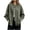 Green, variant on Women's Cotton Linen Tops Casual Vintage Solid Long Sleeve Jackets Loose fit Chinese Frog Buttons Shirts(Available in Plus Size) Red M