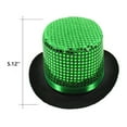 thumbnail image 3 of LEKODE Top Hat Sequin Hat Wide Brim Hats for Men Bucket Hats Women's Hats Womens Cap Men's Bucket Hat Black One Size, 3 of 3