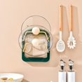 thumbnail image 2 of AMERTEER Multi-function Pot Lid Holder Gold-plated No Punching Stable U-shaped Slot  for Kitchen Restaurant Bar, 2 of 8