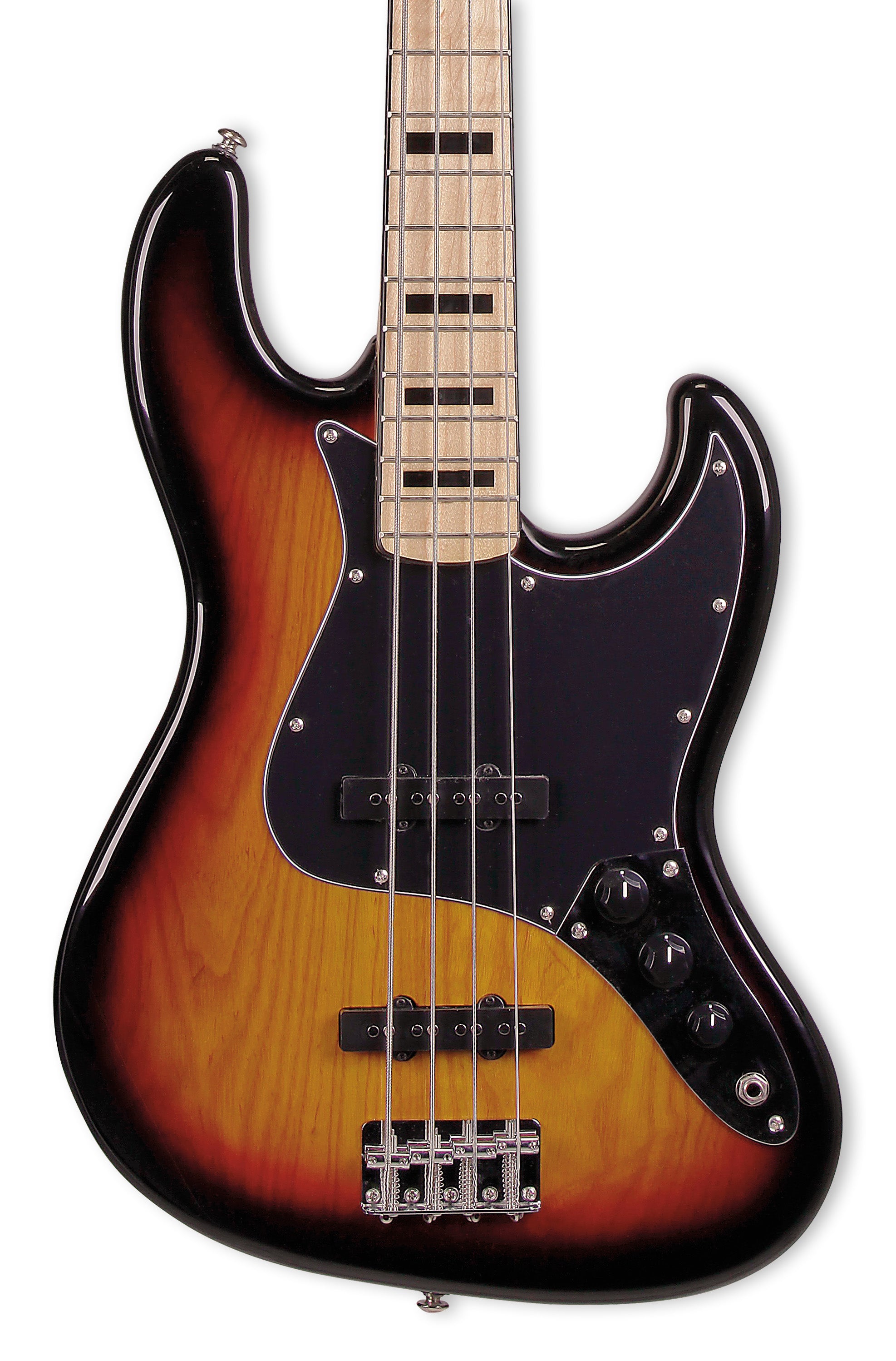 Tagima TJB 4 SB-LF/BK Electric Bass Guitar - Sunburst