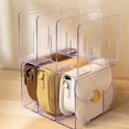 thumbnail image 4 of Boîte de Rangement Sac à Main Diviseur Étagère Rack de Stockage Armoire Partition Vitrine, 4 of 4