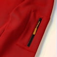 thumbnail image 5 of RYDCOT Men's Soft Midweight Fleece Lined Full Zip Sweatshirt Hoodie Jacket with Zipper Pocket Red, 5 of 6