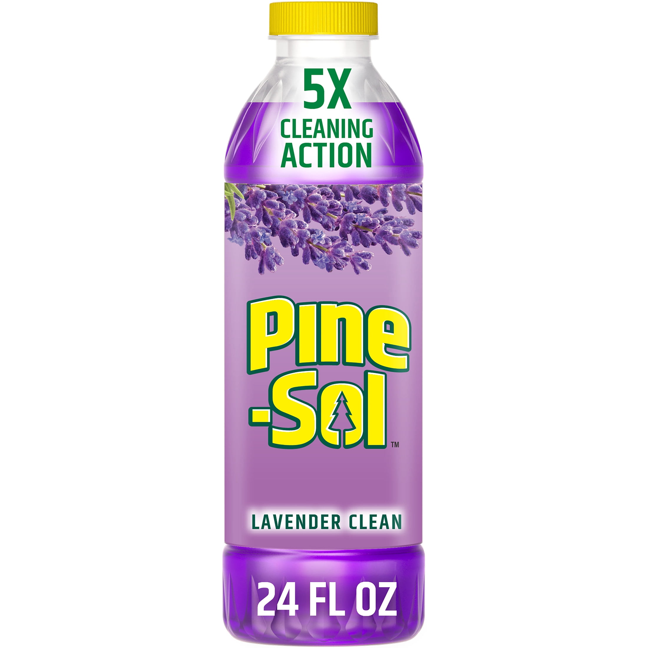 (3 pack) Pine-Sol Multi-Surface Floor Cleaner, Lavender Clean, 24 Fluid Ounces