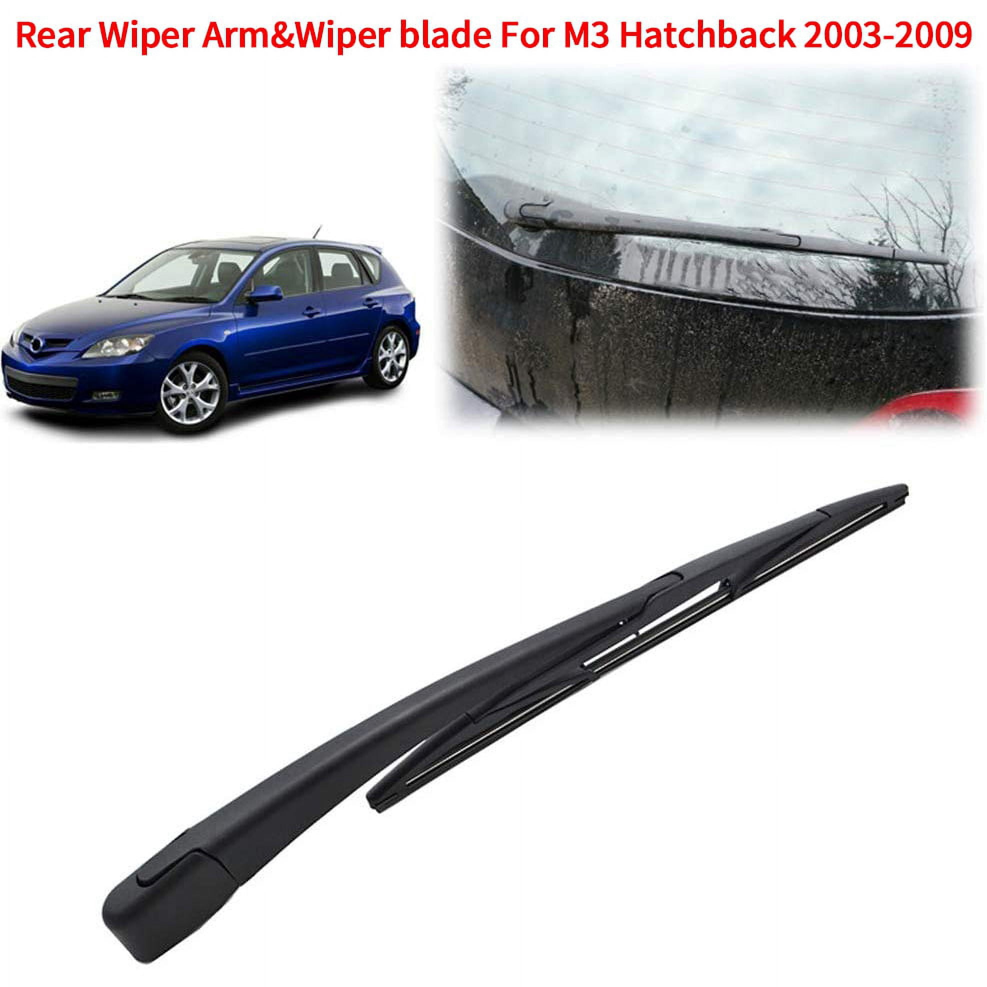 Rear Window Wiper Blade & Windshield Wipers Arm for 3 Hatchback 2003-2009