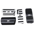 thumbnail image 5 of Silver Gas Accelerator Pedal and Break Pedal Cover Non-Slip for Honda N-BOX N-VAN N-WGN N-ONE JF JH JG JJ, 5 of 5