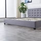 thumbnail image 4 of Base Cabecera Ilios Innova Para Cama King Size Madera Tapizada en Lino Gris, 4 of 5