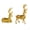 Gold, variant on Yihuala Unique Mooses Figurine, Shinys Deer Adornment Decoration for Sophisticated Interior Enhancement