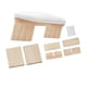 thumbnail image 5 of Cojín suave para reposamanos, soporte de cojín acrílico para uñas, herramienta para accesorios de decoración de uñas, Blanco, 5 of 9