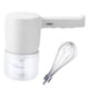 thumbnail image 2 of Batidor eléctrico inalámbrico de modo dual, picador de ajo, pequeño hogar, cocina, utensilios de cocina, mezclador de café para pasteles blanco Macarena Batidor inalámbrico eléctrico, 2 of 8