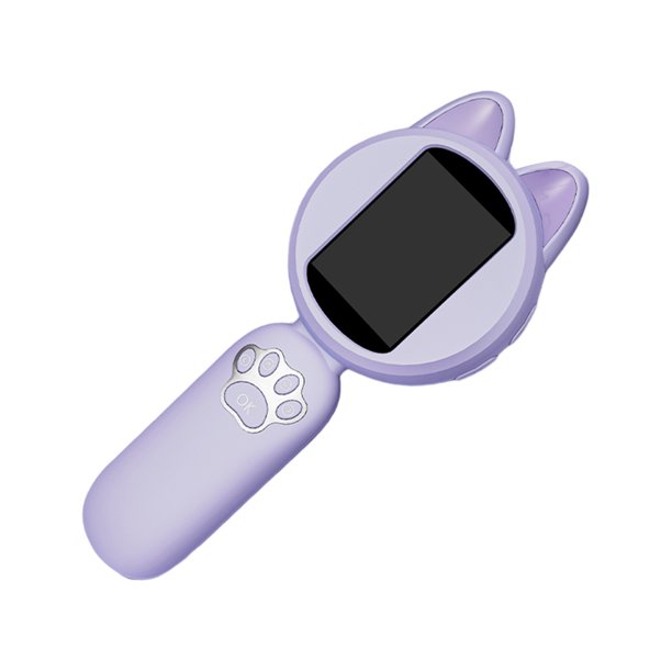 Inteprter Lupa digital con efecto de visualización claro y salida de fotografías con un solo clic y visualización realista Electrónica violeta