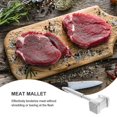 thumbnail image 4 of Stainless Steel Meat Hammer Double Sided Meat Hammer, 4 of 5