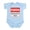 Sky Blue, variant on CafePress - Firefighter Warning Niece Infant Bodysuit - Baby Light Bodysuit, Size Newborn - 24 Months