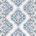 thumbnail image 3 of SAFAVIEH Liberty Briar Floral Bordered Polyester Area Rug, Dark Blue/Ivory, 3' x 5', 3 of 4