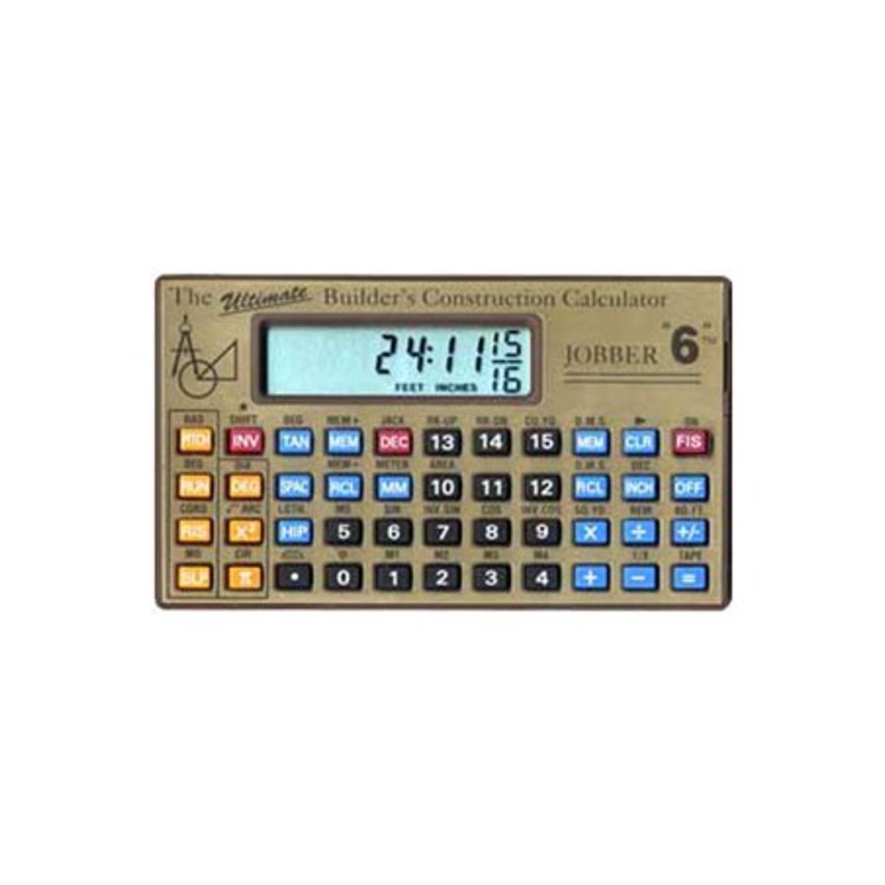 Jobber 6 Calculator