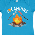 thumbnail image 4 of Inktastic I Love Camping- Campfire, Hot Dog, Marshmallows Boys or Girls Baby Bodysuit, 4 of 5