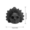 thumbnail image 3 of EASTIN Sifflet de la Mort Aztèque - Design Rétro - Décibels de la Mort Aztèque Criant Extrêmement Fort - Sifflet de Guerre Aztèque Criant - Collection, 3 of 6