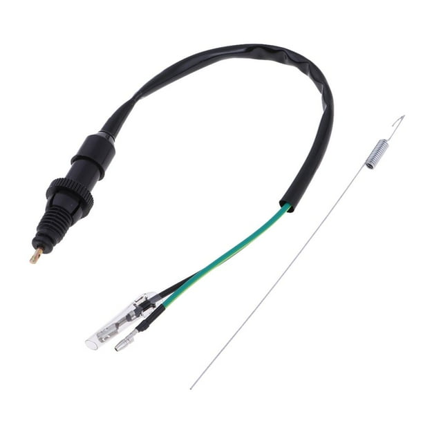 Interruptor de lámpara de de Motocicleta Interruptor de lámpara de de Plástico Trasero Longitud Total: . 360 mm / 14,2 Pulgadas Yotijar Interruptor de luz de freno trasero