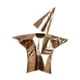 thumbnail image 1 of Disfraz de estrella dorada, disfraz de Navidad, divertido accesorio para fotos con gorra para cosplay Gorro Split Adultos XXXL, 1 of 9