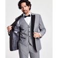 thumbnail image 4 of Alfani Men's Slim-Fit Tuxedo Jacket Light Grey 42L, 4 of 4