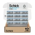 thumbnail image 1 of Recambios de afeitar Schick Hydro Dry Skin, 12 unidades, para hombre, 1 of 5