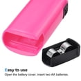 thumbnail image 5 of Uxcell Electric Tumbler Stirrer, Handheld Mini Mixer Battery Operated Stirring Mixing Pink, 2pack, 5 of 6