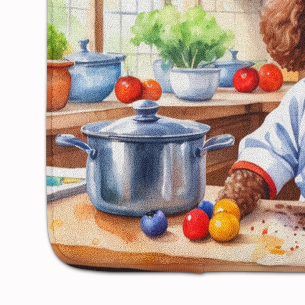 Yorkie Yorkshire Terrier The Chef Memory Foam Kitchen Mat