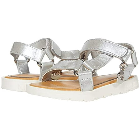 NINE WEST Baby Girl's Lil Daya (Toddler) Silver 5 Toddler M