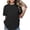 Black, variant on Ladies Fashion Casual with Solid Color T Shirt Loose Top Womens Long Sleeve Cold Gear Casual Shirts for Women Womens Solid T Shirts Womens Long Sleeve Compression Shirt Long Sleeves Women