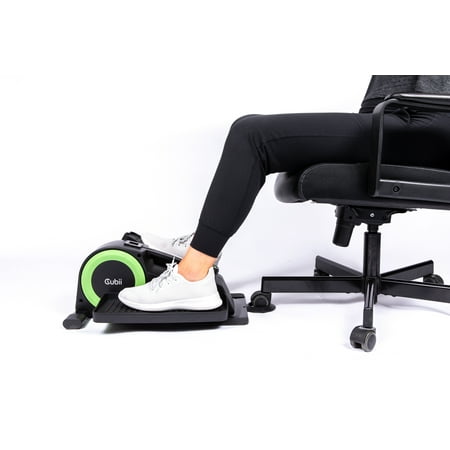 Cubii - JR2 Compact Seated Under Desk Elliptical, Low Impact Exercise for Home or the Office - Green