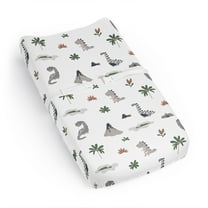Sweet Jojo Designs Modern Dinosaurs Multicolor Changing Pad Cover Sheet