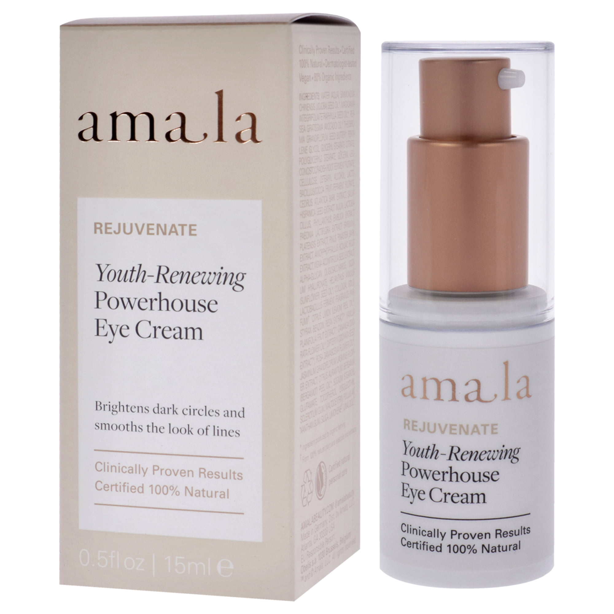 Amala Youth-Renewing Powerhouse Eye Cream , 0.5 oz Cream