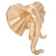 thumbnail image 2 of Gancho para colgar toallas de pared de baño de resina con forma de Animal de estilo europeo único, decoración de baño, elefante, 2 of 12