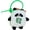Green, variant on Jiibva Plush Cute Animal Mahjong Keychain Bag Pendant for Backpacks Bag Wallet for Women