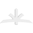 thumbnail image 2 of 72"W x 33"H x 4"D x 6"F, 11/12 Pitch, Davenport Architectural Grade PVC Gable Bracket, 2 of 8