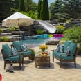 thumbnail image 6 of ARDEN Outdoor Toss Pillow, Set of 4, 16 x 16, Rain-Proof, Fade Resistant Salome Tropical, 6 of 8