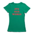 thumbnail image 1 of C'est Notre Monde T-shirt Graphique pour Femmes, 1 of 1