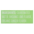 thumbnail image 3 of Nixie Organic Lime Ginger Sparkling Water, 12 Fluid Ounce - 8 count per pack -- 3 packs per Case., 3 of 6