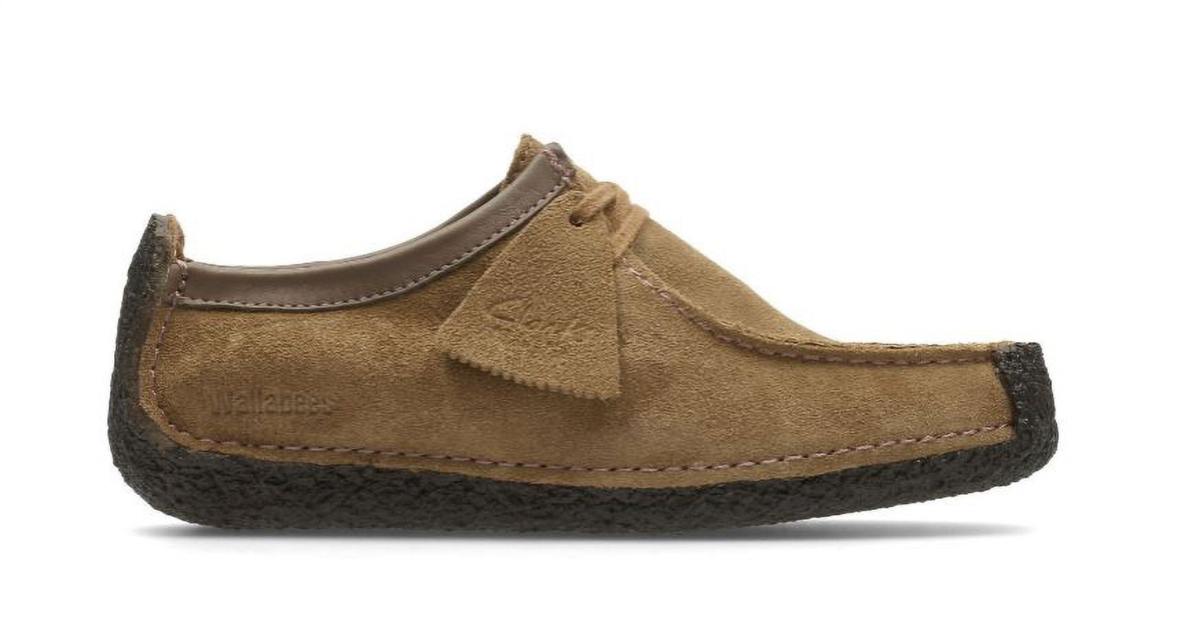 Clarks Men's Natalie Moc Toe Shoe,Oakwood Suede/Leather,US